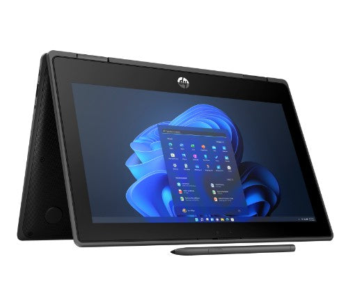 HP Pro x360 Fortis G10 Intel® Core™ i5 i5-1230U Hybrid (2-in-1) 11.6" Touchscreen HD 8 GB LPDDR4x-SDRAM 256 GB SSD Wi-Fi 6E (802.11ax) Windows 11 Pro Black