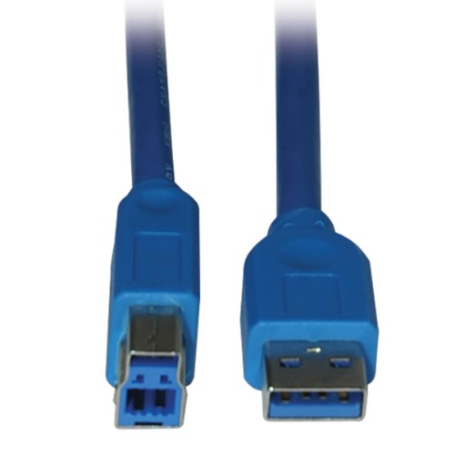 Tripp Lite U322-015 USB cable USB 3.2 Gen 1 (3.1 Gen 1) 179.9" (4.57 m) USB A USB B Blue