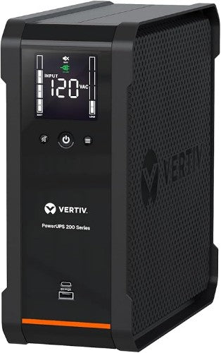 Vertiv PowerUPS 200 PSA6-850LVT uninterruptible power supply (UPS) Line-Interactive 0.85 kVA 530 W 8 AC outlet(s)