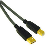 C2G 5m Ultima USB 2.0 A/B Cable USB cable 196.9" (5 m) USB A USB B Black