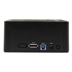StarTech.com SDOCK2U33EB storage drive docking station USB 3.2 Gen 1 (3.1 Gen 1) Type-B Black