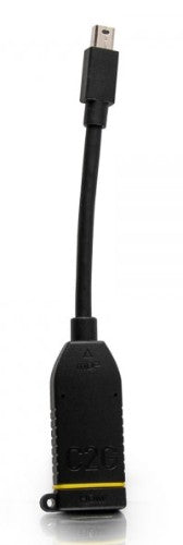 C2G C2G30028 HDMI Mini DisplayPort, DisplayPort, USB-C Black