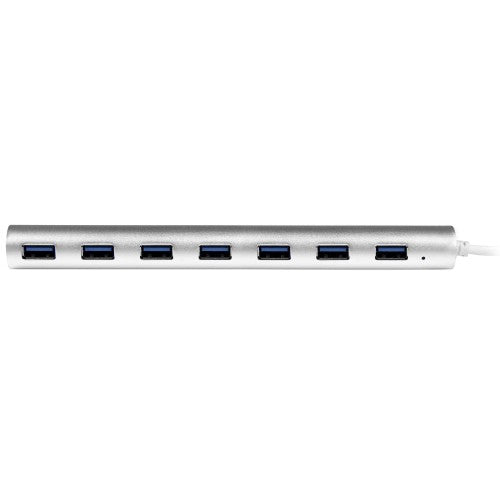 StarTech.com ST73007UA interface hub USB 3.2 Gen 1 (3.1 Gen 1) Type-A 5000 Mbit/s Silver, White