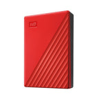 Western Digital My Passport external hard drive 5 TB USB Type-A 3.2 Gen 1 (3.1 Gen 1) Red