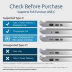 Kensington MD120U4 Wired USB4 Black