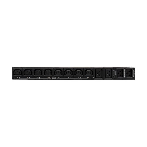 Tripp Lite PDUMH20HVATNET power distribution unit (PDU) 10 AC outlet(s) 1U Black