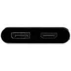 StarTech.com CDP2DPHD USB graphics adapter 3840 x 2160 pixels Black, Gray