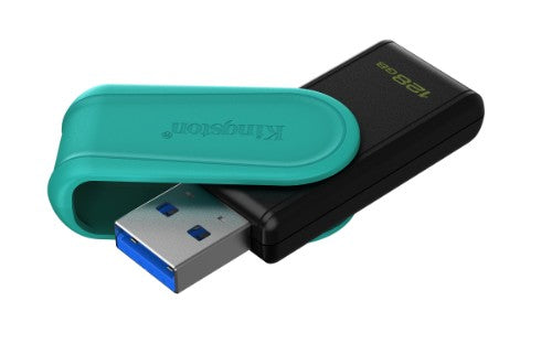 Kingston Technology DataTraveler Exodia S USB flash drive 128 GB USB Type-A 3.2 Gen 1 (3.1 Gen 1) Black, Turquoise