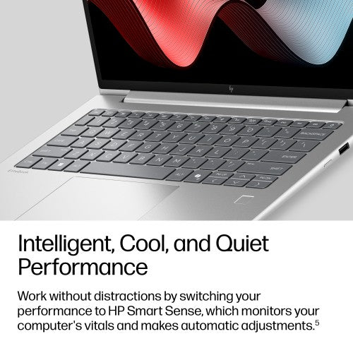 HP EliteBook 6 G2a 14 inch Notebook Next Gen AI PC Wolf Pro Security Edition Copilot+ PC Laptop 14" WUXGA 16 GB DDR5-SDRAM 512 GB SSD Wi-Fi 7 (802.11be) Windows 11 Pro Silver