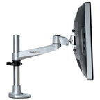 StarTech.com ARMPIVOTB2 monitor mount / stand 34" Desk Silver