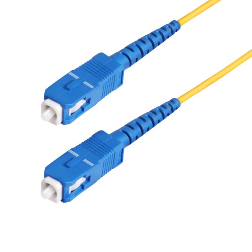 StarTech.com SPSMSCSC-OS2-100M InfiniBand/fibre optic cable 3937" (100 m) SC SC/UPC Yellow