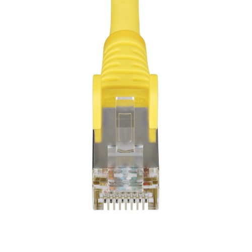 StarTech.com NLYL-10F-CAT6A-PATCH networking cable Yellow 118.1" (3 m) S/FTP (S-STP)