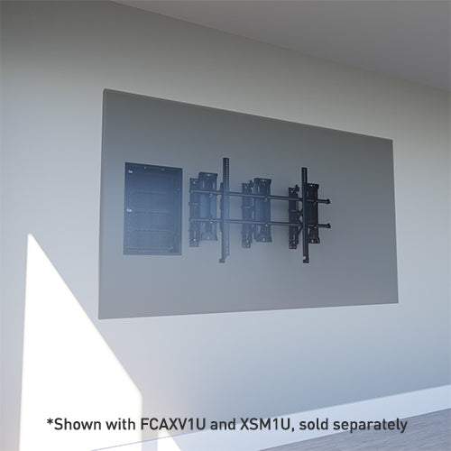 Chief PAC527L rack cabinet Wall mounted rack Black