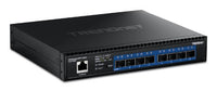 Trendnet TL2-F7080 network switch Managed L2 1U Black