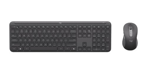 Logitech Signature Slim Combo MK955 for Business | Copilot Edition keyboard Mouse included Office RF Wireless + Bluetooth QWERTY English Graphite