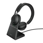 Jabra Evolve2 65 Headset Wireless Head-band Office/Call center USB Type-A Bluetooth Black