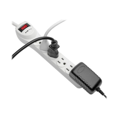 Tripp Lite TLP602 surge protector Gray 6 AC outlet(s) 120 V 24" (0.61 m)
