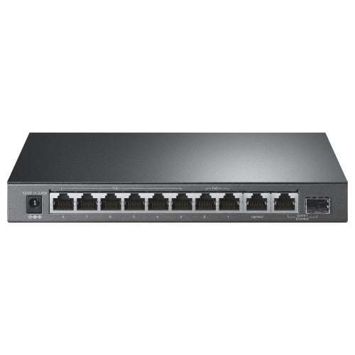 TP-Link TL-SG1210PP network switch Unmanaged Gigabit Ethernet (10/100/1000) Power over Ethernet (PoE) Black