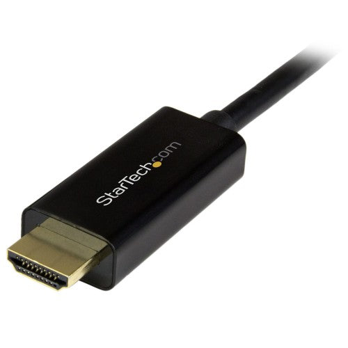 StarTech.com DP2HDMM2MB video cable adapter 78.7" (2 m) HDMI Type A (Standard) DisplayPort Black