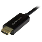 StarTech.com DP2HDMM2MB video cable adapter 78.7" (2 m) HDMI Type A (Standard) DisplayPort Black