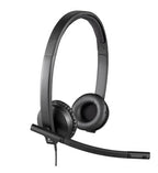 Logitech USB Headset H570e Wired Head-band Office/Call center Black