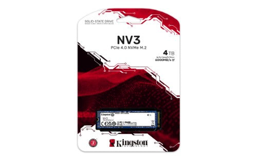 Kingston Technology NV3 4 TB M.2 PCI Express 4.0 NVMe 3D NAND