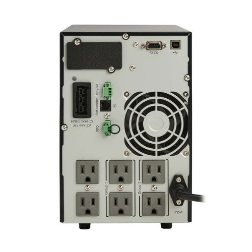 Tripp Lite SU1000XLCD uninterruptible power supply (UPS) Double-conversion (Online) 1 kVA 900 W 6 AC outlet(s)