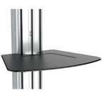 StarTech.com STNDMTV70 signage display mount 75" Black, Stainless steel