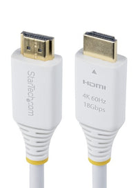 StarTech.com HDMI2-CABLE-4K60-10W HDMI cable 118.1" (3 m) HDMI Type A (Standard) White