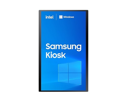 Samsung LH24KMC3BGCXZC signage display Kiosk design 24" LED 250 cd/m² Full HD White Touchscreen Built-in processor Windows 10 IoT Enterprise