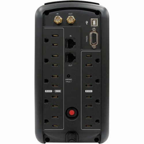 CyberPower CP850AVRLCD uninterruptible power supply (UPS) Line-Interactive 0.85 kVA 510 W