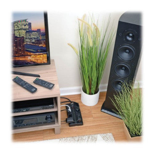 Tripp Lite TLP808B surge protector Black 8 AC outlet(s) 120 V 98.4" (2.5 m)