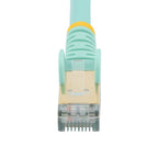StarTech.com C6ASPAT20AQ networking cable Turquoise 240.2" (6.1 m) Cat6a