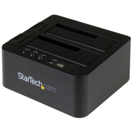 StarTech.com SDOCK2U313R media duplicator HDD duplicator Black 2 copies
