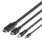 Belkin F1DN2CC-HHPP6t KVM cable Black 70.9" (1.8 m)