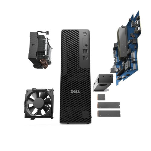 DELL Pro Max FCS1250 Intel Core Ultra 7 265 32 GB DDR5-SDRAM 512 GB SSD NVIDIA RTX 2000 Ada Windows 11 Pro Slim PC PC Black