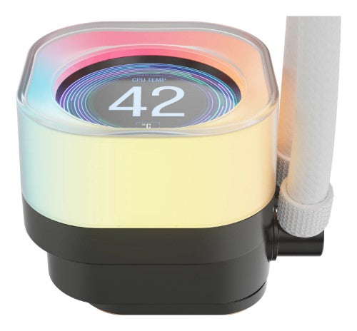 Corsair iCUE LINK TITAN 240 RX LCD Processor All-in-one liquid cooler 4.72" (12 cm) White 1 pc(s)