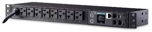 CyberPower PDU31002 power distribution unit (PDU) 8 AC outlet(s) 1U Black