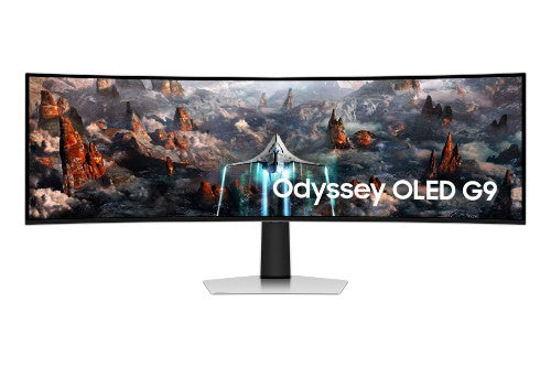 Samsung LS49CG932SNXZA computer monitor 49" 5120 x 1440 pixels Dual QHD OLED Silver