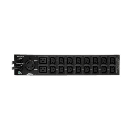 Tripp Lite PDUMH30HVAT power distribution unit (PDU) 19 AC outlet(s) 2U Black