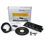 StarTech.com ICUSB2324I interface hub USB 2.0 Type-B Black