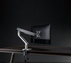 Amer Mounts HYDRA1A monitor mount / stand 34" Gray, White Desk