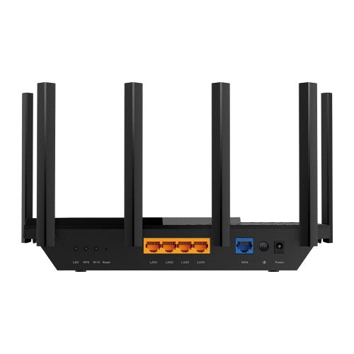 TP-Link Archer AXE75 wireless router Gigabit Ethernet Tri-band (2.4 GHz / 5 GHz / 6 GHz) Black