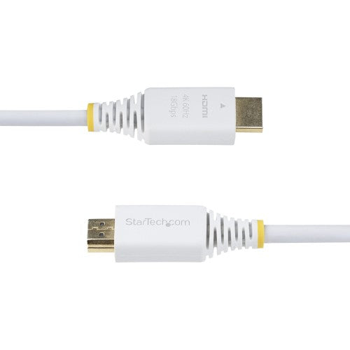 StarTech.com HDMI2-CABLE-4K60-10W HDMI cable 118.1" (3 m) HDMI Type A (Standard) White