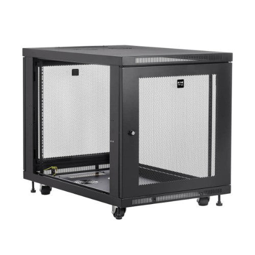 Tripp Lite SR12UB rack cabinet 12U Freestanding rack Black