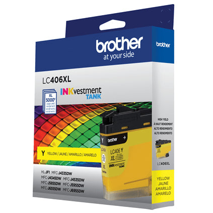 Brother LC406XLYS ink cartridge 1 pc(s) Original High (XL) Yield Yellow