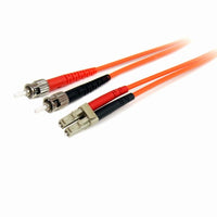 StarTech.com FIBLCST2 InfiniBand/fibre optic cable 78.7" (2 m) LC ST Orange