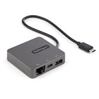 StarTech.com DKT31CHVL laptop dock/port replicator Wired USB 3.2 Gen 2 (3.1 Gen 2) Type-C Black, Silver