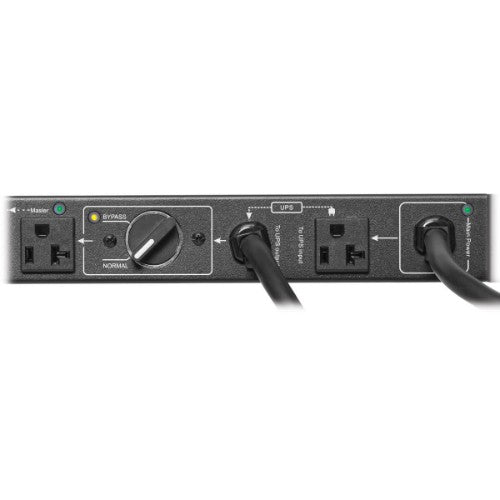 Tripp Lite PDUB201U power distribution unit (PDU) 6 AC outlet(s) 1U Black