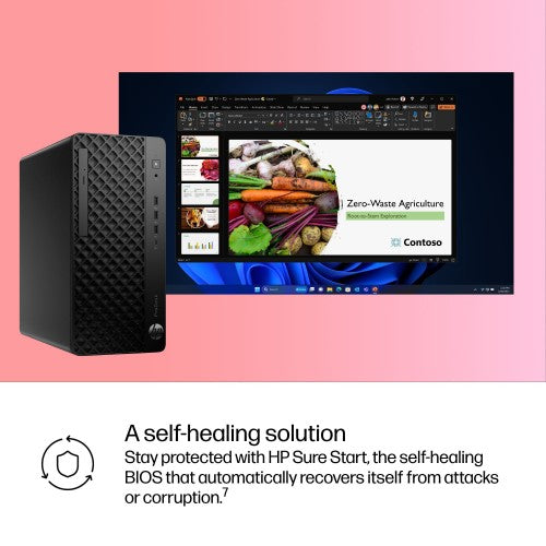 HP ProDesk 4 Tower G1i Desktop AI PC Wolf Pro Security Edition